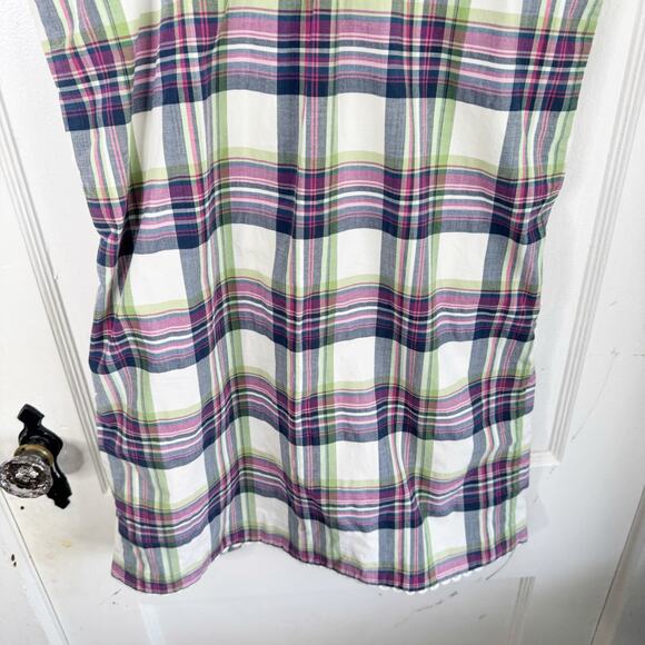 Juicy Couture Y2K McBling Colorful Jumper Mini Dress Plaid Pastel 4 Oughts Rave - Picture 15 of 15
